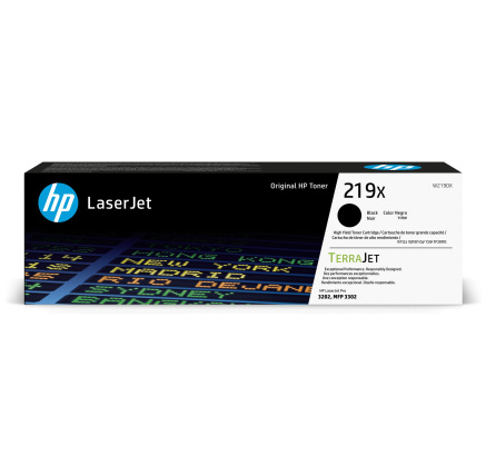 HP 219X High Yield Black Original LaserJet Toner Cartridge (3,200 pages)