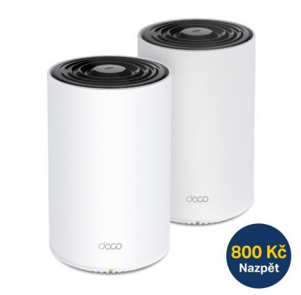 TP-Link Deco PX50(2-pack) WiFi6 Powerline Mesh (AX3000,2,4GHz/5GHz,3xGbELAN/WAN)