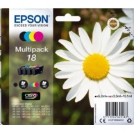 EPSON ink Multipack 4-colours "Sedmikráska" 18 Claria Home Ink