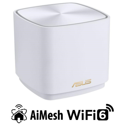 ASUS ZenWiFi XD4 1-pack white Wireless AX1800 Dual-band Mesh WiFi 6 System