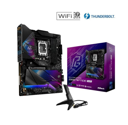 ASRock MB Sc LGA1851 Z890 RIPTIDE WIFI, Intel Z890, 4xDDR5, 1xHDMI, 2xThunderbolt, WI-FI