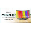 GIGABYTE LCD - 31.5" Gaming monitor M32UC, Prohnutý VA1500R, 3840 x 2160 UHD, 144Hz, 3000:1, 350cd/m2, 1ms, 2xHDMI, 1xDP