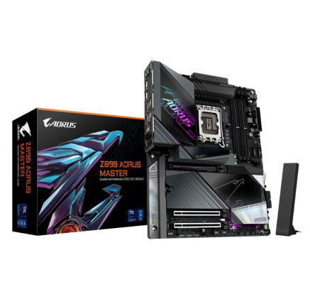 GIGABYTE MB Sc LGA1851 Z890 AORUS MASTER, Intel Z890, 4xDDR5, 1xHDMI, 2xThunderbolt, WiFi