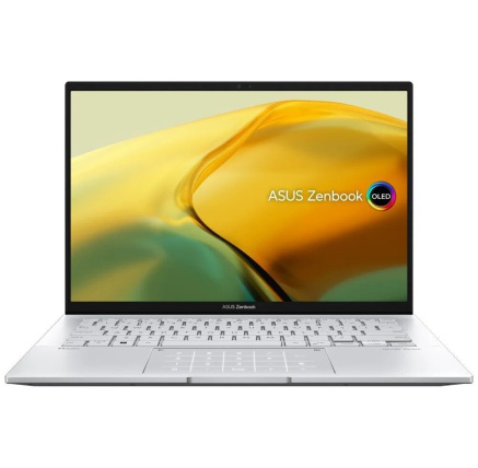 ASUS NTB Zenbook 14 OLED (UX3402VA-OLED758X), i7-13700H, 14" 2880 x 1800, 16GB, 1TB SSD, Iris Xe, W11 Pro, Silver