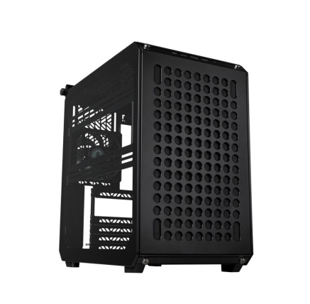 Cooler Master case Qube 500 Flatpack, Mid Tower, 2x USB 3.2, 1x USB-C, černá