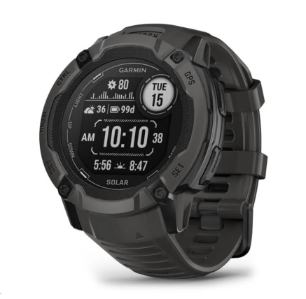 Garmin GPS sportovní hodinky Instinct 2 2X Solar (Graphite) EU