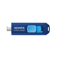 ADATA Flash Disk 256GB UC300, USB-C 3.2, modrá