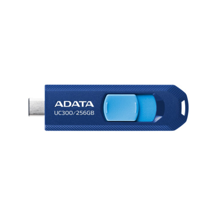 ADATA Flash Disk 256GB UC300, USB-C 3.2, modrá