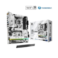 ASRock MB Sc LGA1851 Z890 STEEL LEGEND WIFI, Intel Z890, 4xDDR5, 1xHDMI, 2xThunderbolt, WI-FI