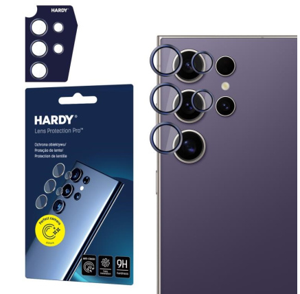 3mk ochrana kamery HARDY Lens Protection Pro pro Galaxy S24 Ultra Violet