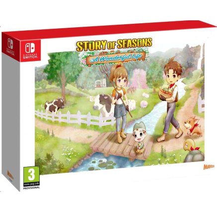 Nintendo Switch hra STORY OF SEASONS: A Wonderful Life - Limited Edition