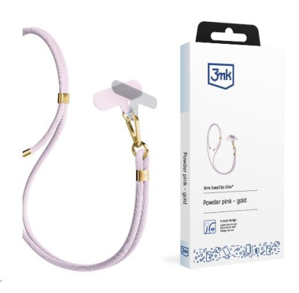 3mk EasyClip Elite Powder Pink (gold)