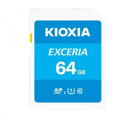 KIOXIA Exceria SD card 64GB N203, UHS-I U1 Class 10