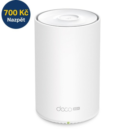 TP-Link Deco X50-4G (1-pack) WiFi6 Mesh (AX3000,2,4GHz/5GHz,3xGbELAN/WAN,4G LTE. 1xnanoSIM)