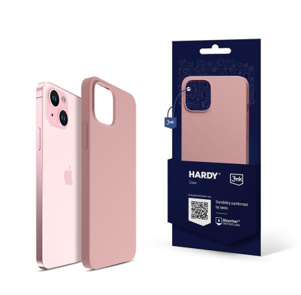 3mk ochranný kryt Hardy Silicone MagCase Apple iPhone 15 Plus, Pink