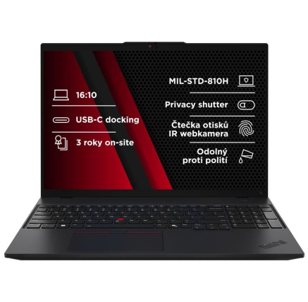 LENOVO NTB ThinkPad L16 AMD G1 - Ryzen7 PRO 7735U,16" WUXGA,16GB,1TBSSD,5MP+IRcam,W11P