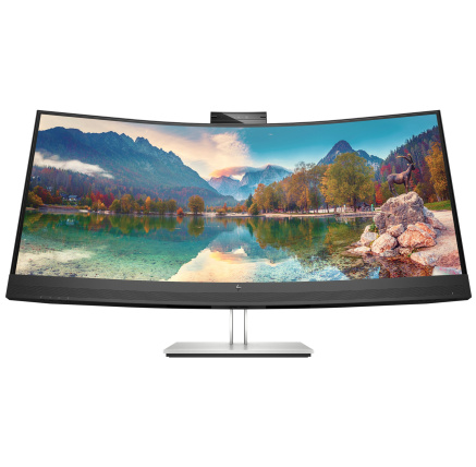 HP LCD ED E34m G4 Curved Conferencing Monitor 34",3440x1440, VA,400,3000:1, 5ms,DP 1.2,HDMI, 4xUSB3,USB-C,webcam