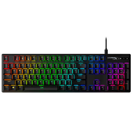 HyperX Alloy Origins Mechanical Gaming Keyboard, HX Aqua-US