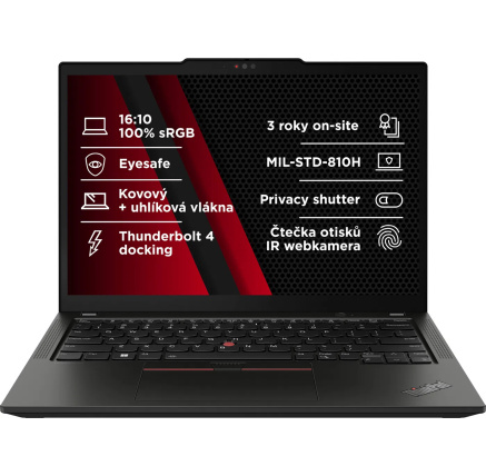 LENOVO NTB ThinkPad X13 G5 - Ultra5 125U,13.3" WUXGA,16GB,512SSD,5MP+IRcam,W11P