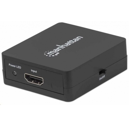 Manhattan HDMI rozdělovač, 1080p 2-Port HDMI Splitter, USB Powered, černá