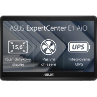 ASUS PC AiO ExpertCenter E1 (E1600WKAT-BMR034X), N4500,15,6" 1920x1080,4GB,128GB SSD,Intel UHD,W11Pro,Black