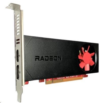 HP VGA AMD Radeon RX 6300 2GB GDDR6 PCIe x16 Graphics Card, 1xiDisplayPort 1.4, 1x HDMI  2.1