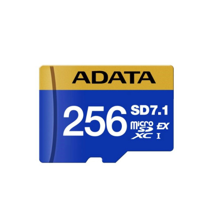 ADATA MicroSDXC karta 256GB Premier Extreme SD7.1, U3, C10, V30 (R:800/W:700 MB/s)