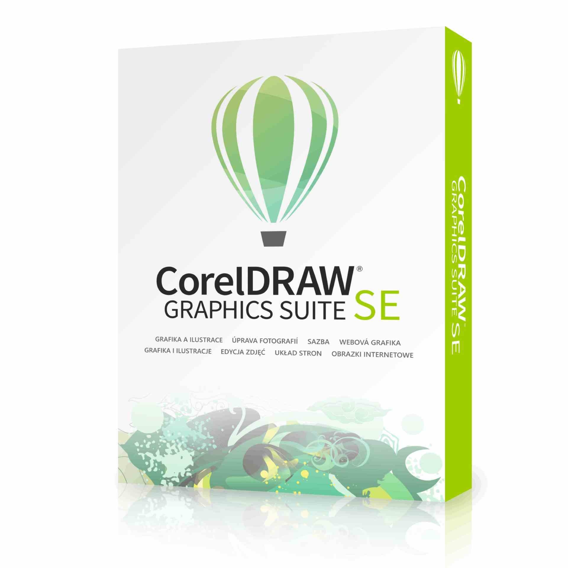 coreldraw graphic suite special edition 2 cz pl box svět počítačů