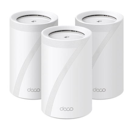 TP-Link Deco BE65(3-pack) WiFi7 Mesh(BE9300,2,4GHz/5GHz/6GHz,4x2,5GbELAN/WAN, 1xUSB3.0)