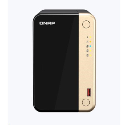 QNAP TS-264-8G (4C/CeleronN5095/2,9GHz/8GBRAM/2xSATA/2xM.2/2x2,5GbE/2xUSB2.0/2xUSB3.2/1xPCIe/1xHDMI)