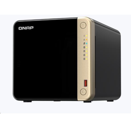 QNAP TS-464-8G (4C/CeleronN5095/2,9GHz/8GBRAM/4xSATA/2xM.2/2x2,5GbE/2xUSB2.0/2xUSB3.2/1xPCIe/1xHDMI)