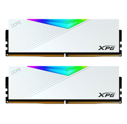 ADATA XPG DIMM DDR5 32GB (Kit of 2) 7200MT/s CL34 Lancer RGB, Bílá