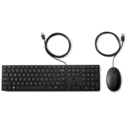 HP Wired 320MK combo keyboard and mouse (česko-slovensky) klávesnice a myš