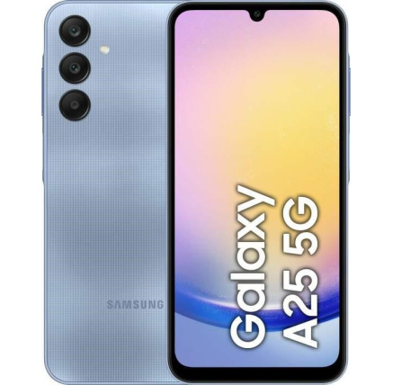 Samsung Galaxy A25 (A256), 6/128 GB, 5G, modrá, CZ distribuce