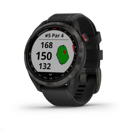 Garmin golfové hodinky Approach S42 Gray/Black Silicone