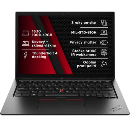 LENOVO NTB ThinkPad L13 2-in-1 G5 - Ultra5 125U,13.3" WUXGA Touch,16GB,512SSD,FHD+IRcam,W11P