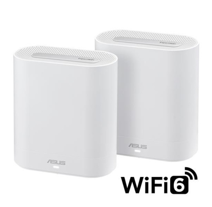 ASUS ExpertWiFi EBM68 AX7800 Tri-band Mesh WiFi 6 System (2-pack)