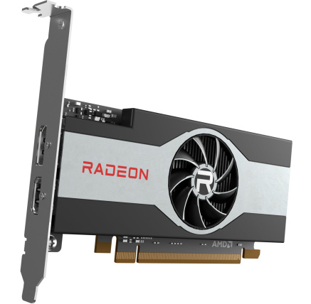 HP VGA AMD Radeon RX 6400 4GB GDDR6 PCIe x16 Graphics Card, 1xiDisplayPort 1.4, 1x HDMI  2.1