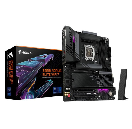 GIGABYTE MB Sc LGA1851 Z890 A ELITE WIFI7, Intel Z890, 4xDDR5, 1xDP, 1xHDMI, 1xThunderbolt, WiFi