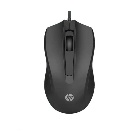 Bazar - HP Wired Mouse 100 - drátová myš - rozbaleno