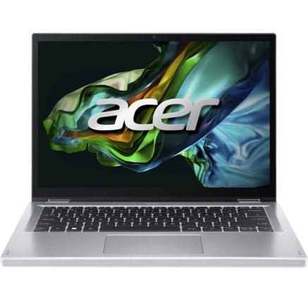 ACER NTB Aspire 3 Spin 14 (A3SP14-31PT-31BY)-i3-N305,14" Touch,8GB,512GBSSD,UHDGraphics,W11H,Stříbrná