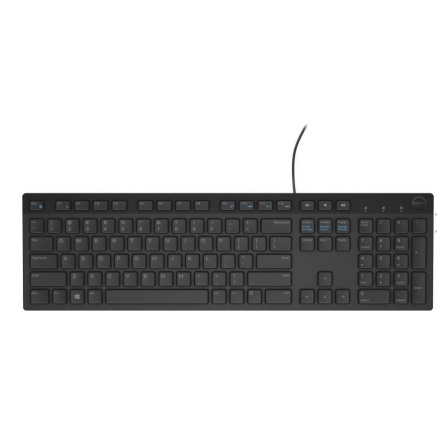 BAZAR - Dell Multimedia Keyboard-KB216 - Czech/Slovak (QWERTZ) - Black - Poškozený obal (Komplet)