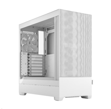 FRACTAL DESIGN skříň Pop Air White TG Clear Tint, 2x USB 3.0, bez zdroje, ATX