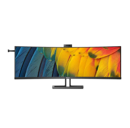 Philips MT VA LED 44,5" 45B1U6900CH/00 - VA, 5120x1440, 2xHDMI, DP, USB-C, USB, RJ45, repro, nast vysky, webcam, curved