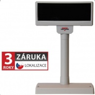 Virtuos zákaznický display FV-2029M, 2 x 20 znaků 9 mm, RS232, včetně napájení +12V