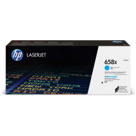 HP 658X Cyan LaserJet Toner Cartridge (28,000 pages)