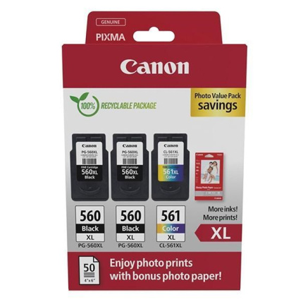 Canon CARTRIDGE PG-560XLx2/CL-561XL PVP pro PIXMA TS535x, TS535xa, TS745x, TS745xi