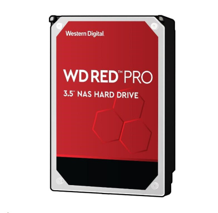 WD RED Pro NAS WD122KFBX 12TB, SATA III 3.5", 512MB 7200RPM, 267MB/s, CMR