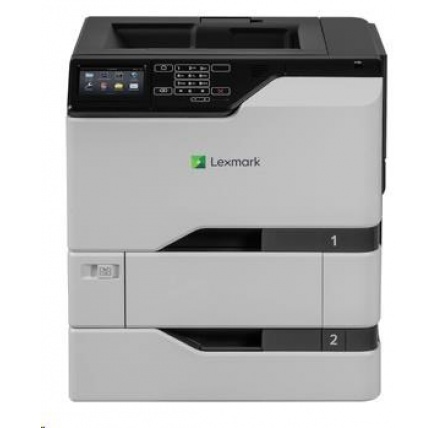 LEXMARK tiskárna CS725dte, A4 COLOR LASER, 1024MB, USB/LAN, duplex, dotykový LCD, 2x zásobník papíru