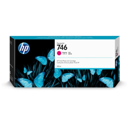 HP 746 300-ml Magenta Ink Cartridge